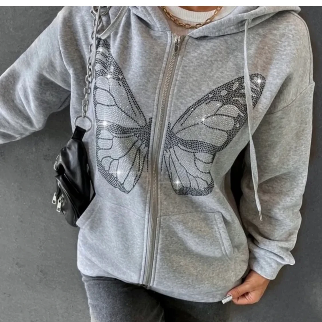 Zip hoodie