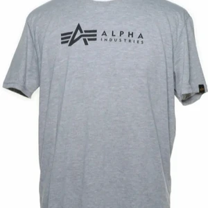 ALPHA INDUSTRIES T-SHIRT - ALPHA INDUSTRIES T-SHIRT, GRÅ, NY, HERR.