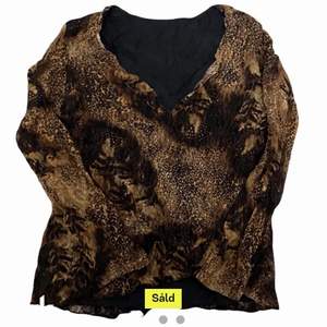 Leopard aktig tröja från humana! Köpte den från Plick (inte min bild), och jag tänkte att jag kunde sälja den vidare!❤️ priset kan alltid diskuteras!