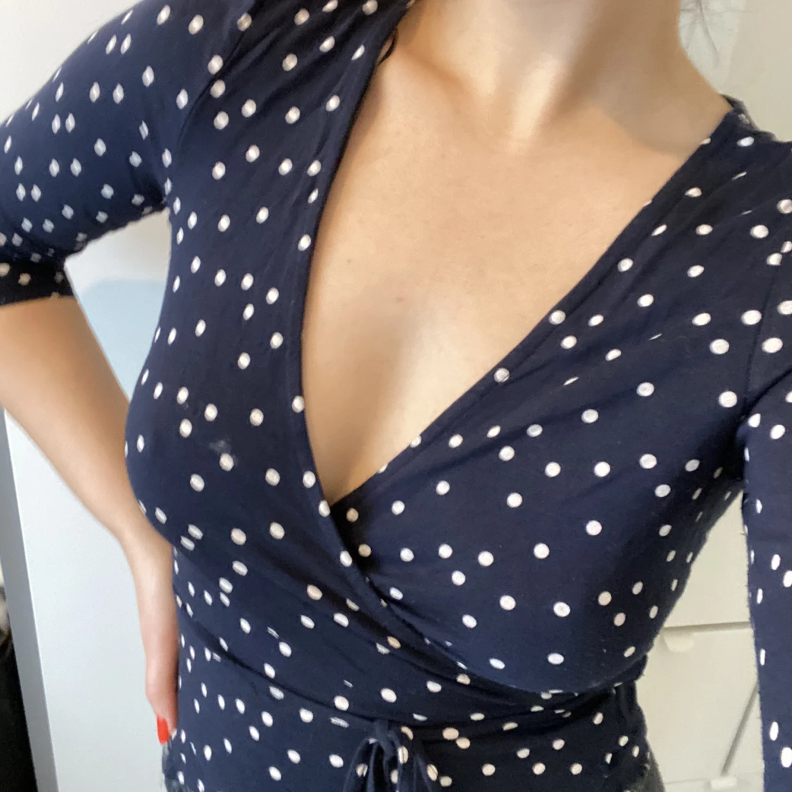 Urringad omlottröja