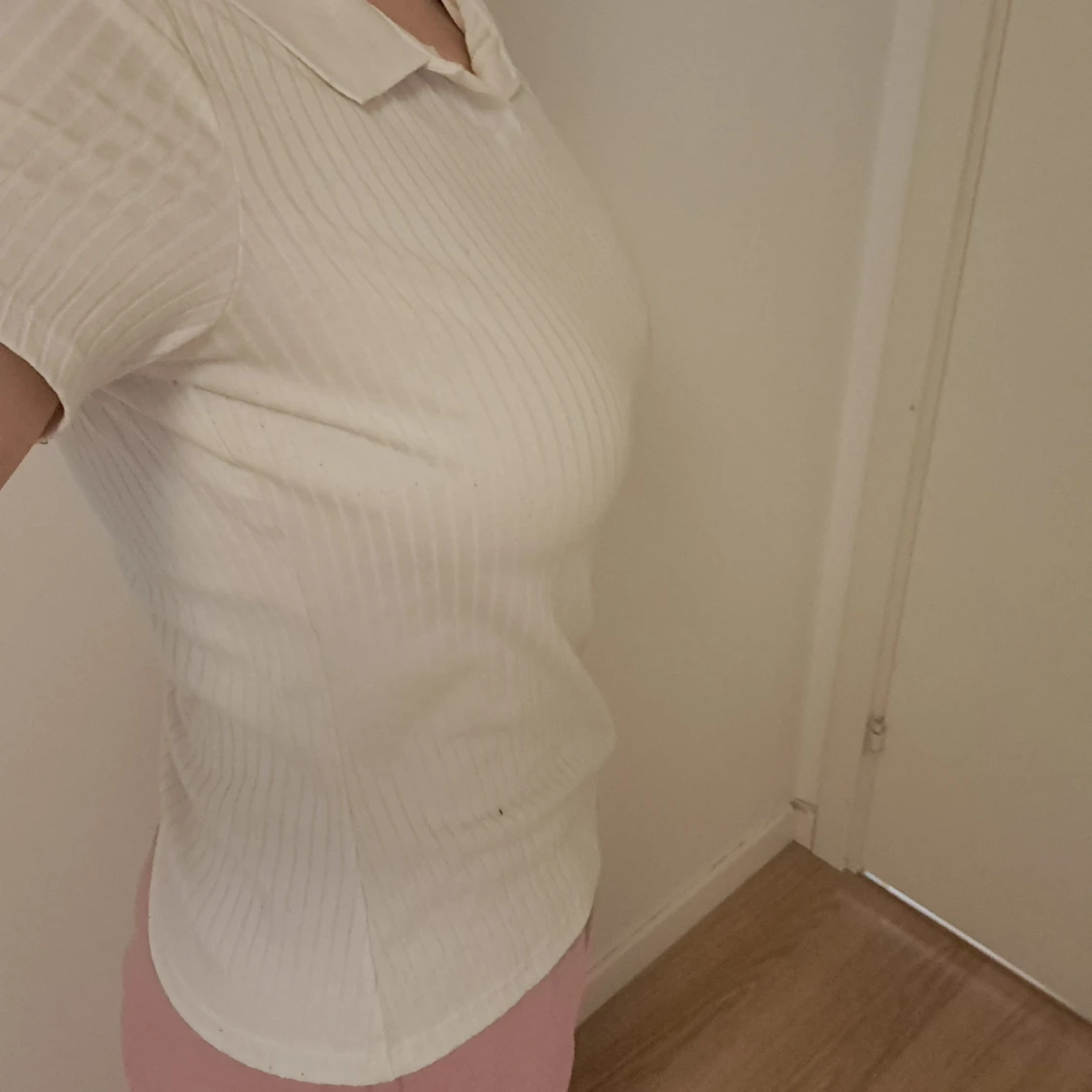 T-shirt med krage - 90