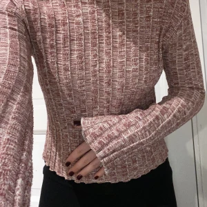 Tröja Zara - Så fin rosa/vit tröja från zara! Mycket fint skick