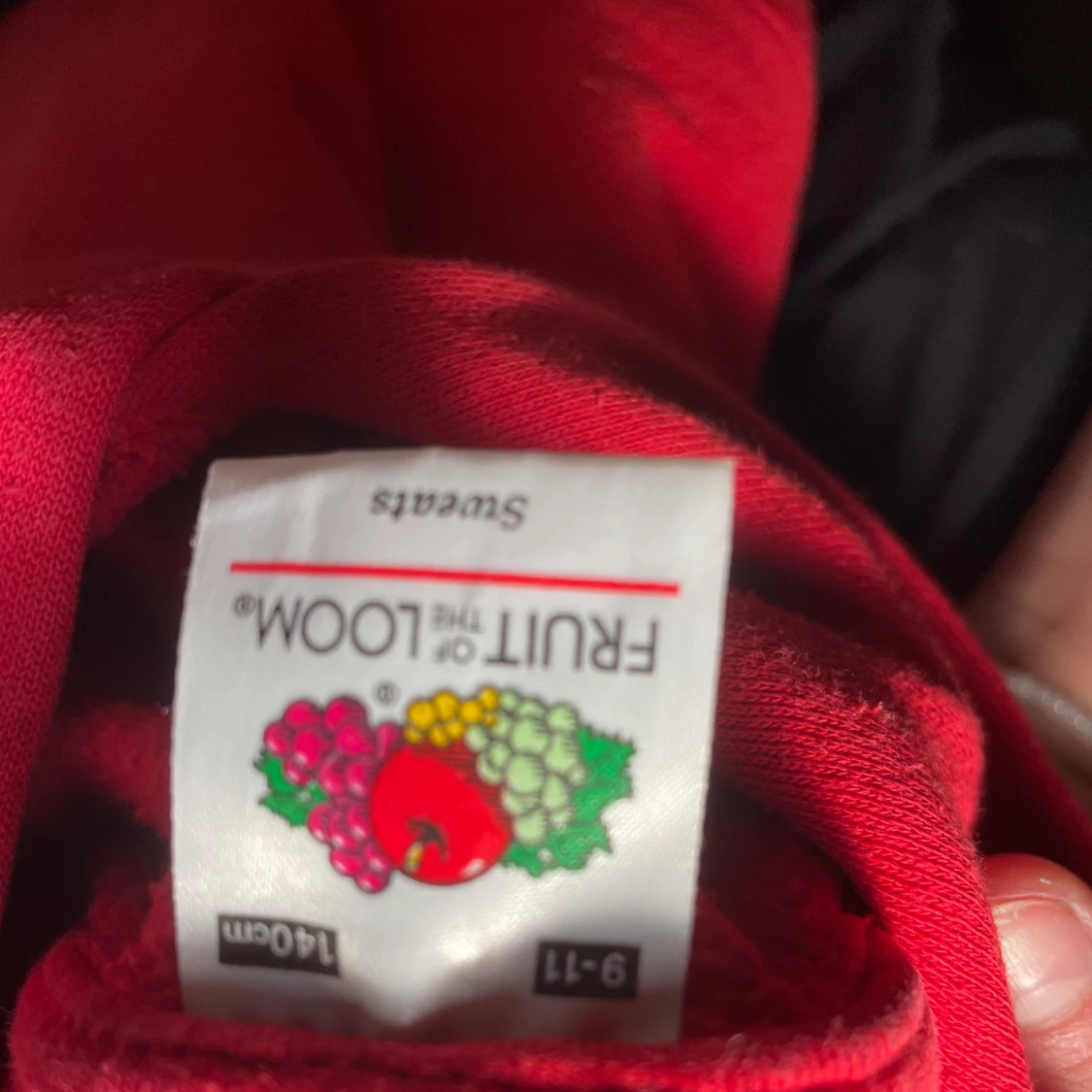 Kennedy hoodie röd - 91