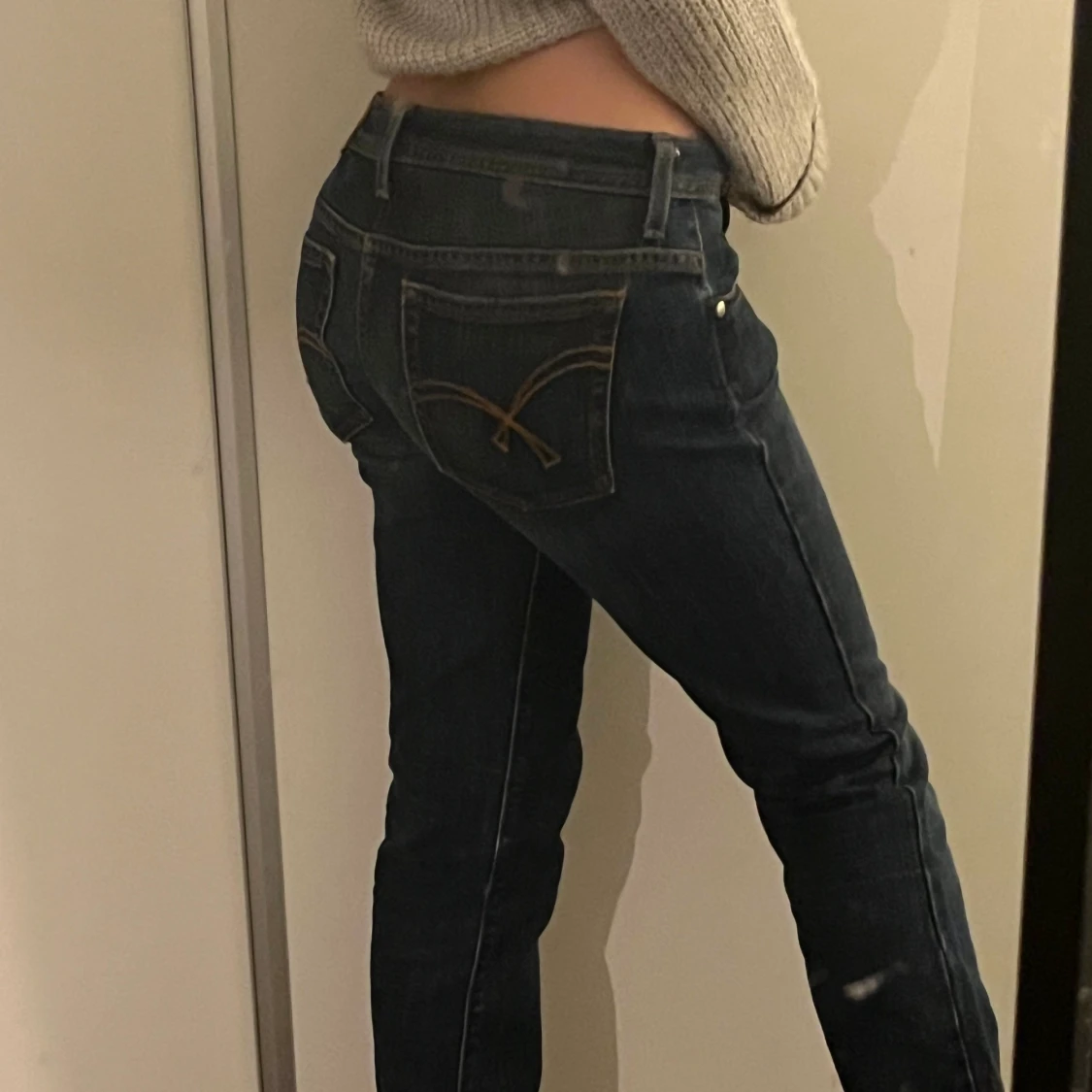 Lågmidjade flare Jeans  - 90
