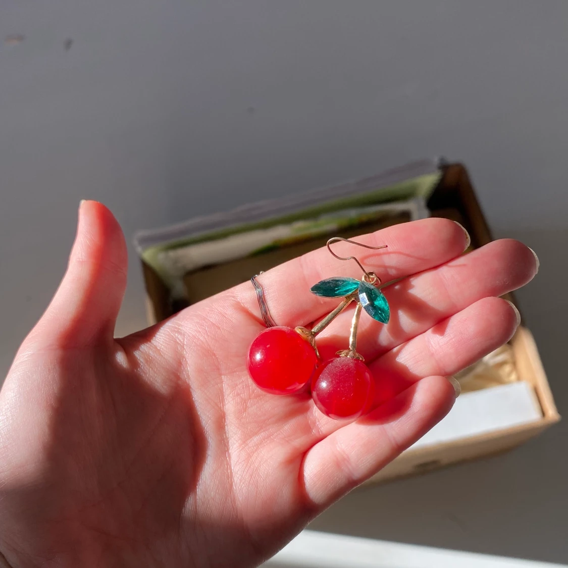 cherry earings ☆ - 90