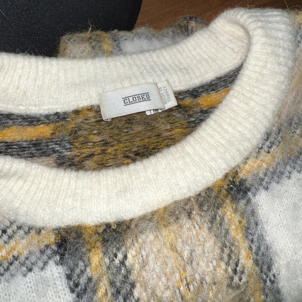 Clueless inspirerad stickad tröja från märket closed✨köpt i danmark nypris var 2899,- (alpacka ull). Stickat.