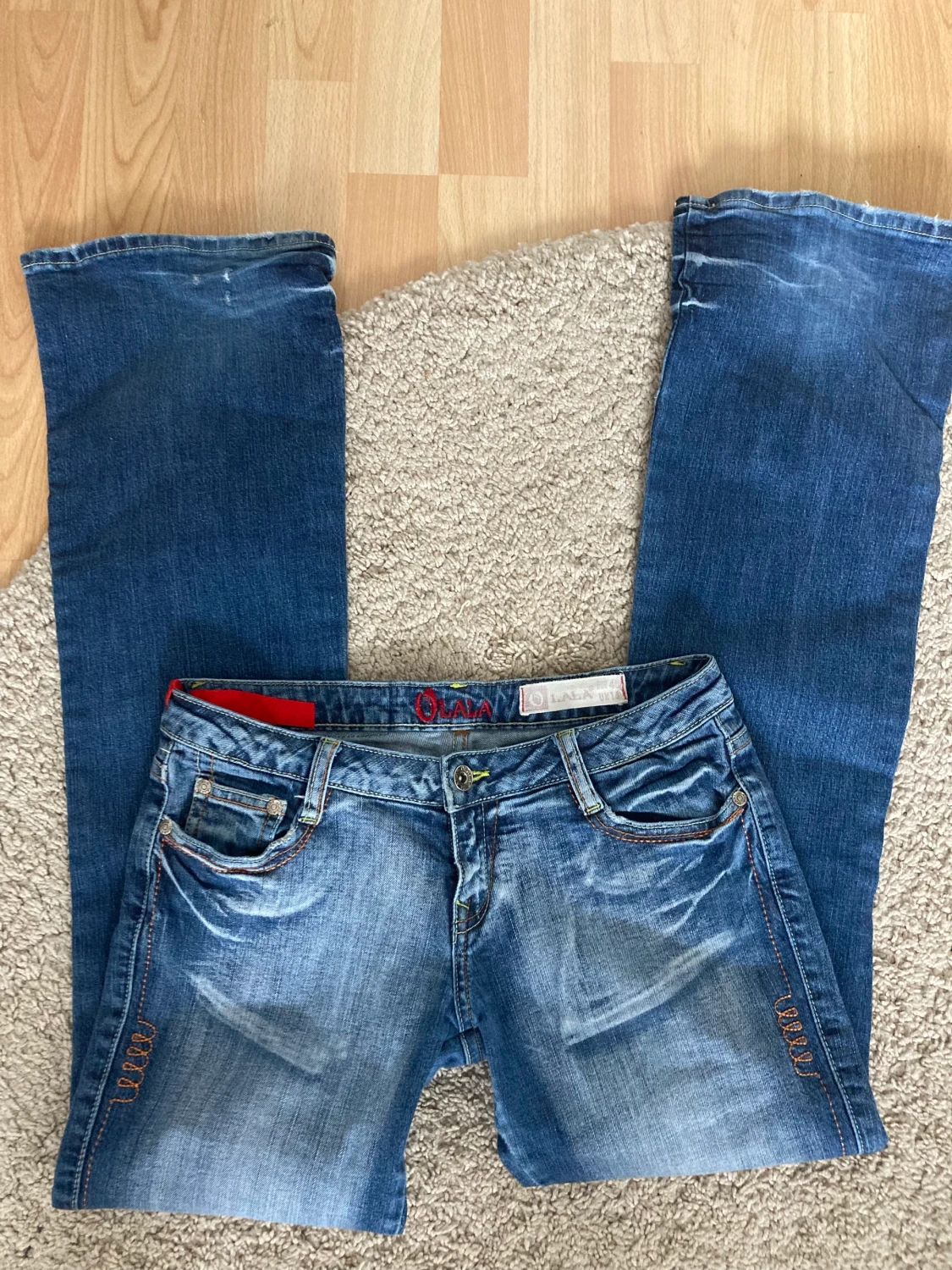 Lågmidjade jeans - 90