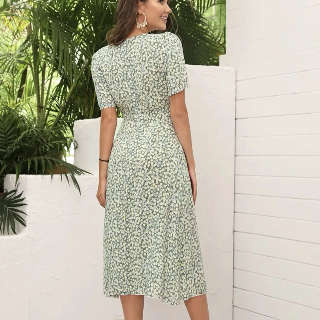 Sommarklänning grön S - 90