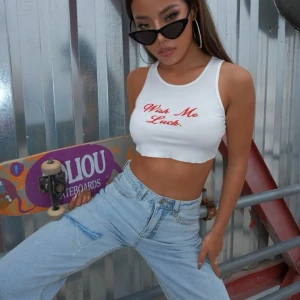 Printe grop top - Helt ny aldrig haft på mig och finns fortfarande i förpackningen 