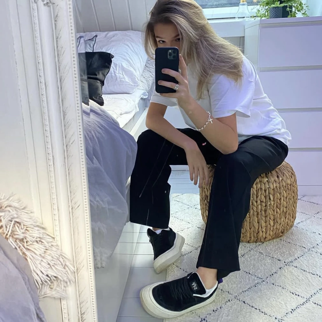 Svart kostymbyxor - Zara