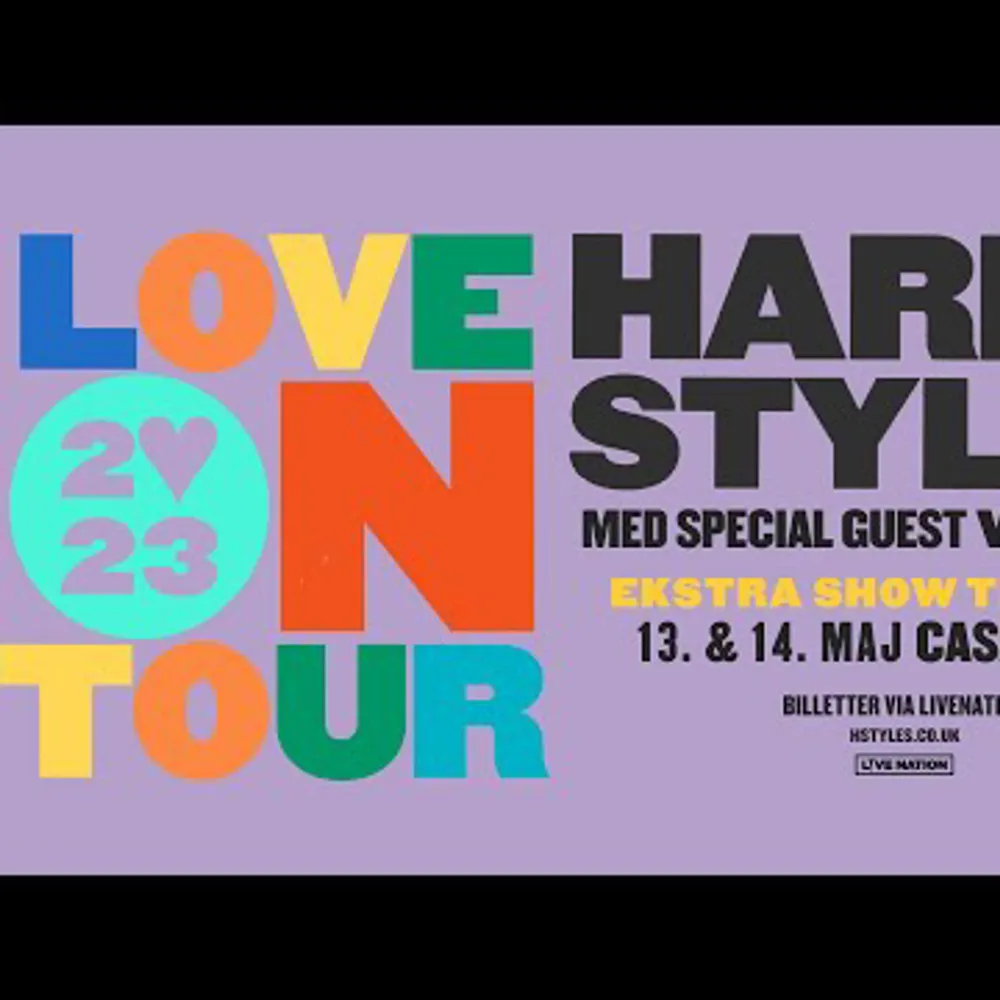 Säljer 3 biljetter, främre ståplats för Harry Styles konsert i horsens, Danmark, den 14 maj!! Kan säljas via ticketmaster!! Säljes isåfall för 1300st! De vi köpte dom för! Bara fråga om du undrar något!! ❤️. Övrigt.