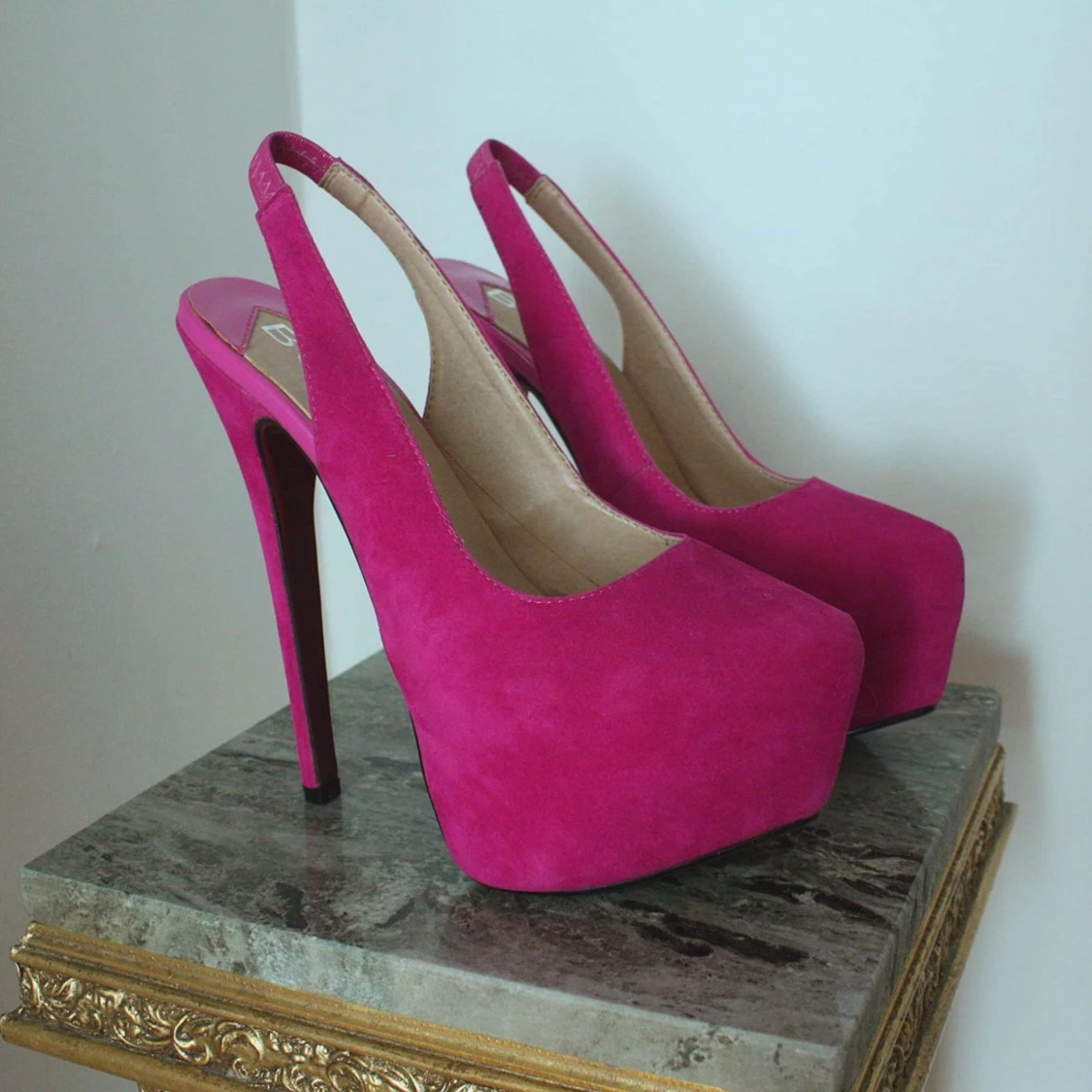 Rosa klackskor Bebo - 90