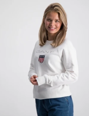 Vit Gant tröja - Vit Gant tröja! Bra kvalite, bara använt en gång! Passar även bra för dem som har storlek XS