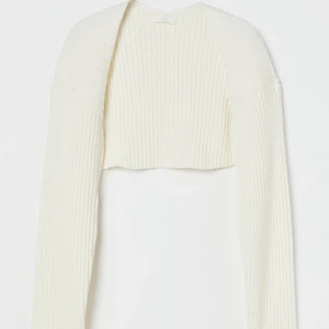 Vit bolero - Vit stickad bolero från HM💞