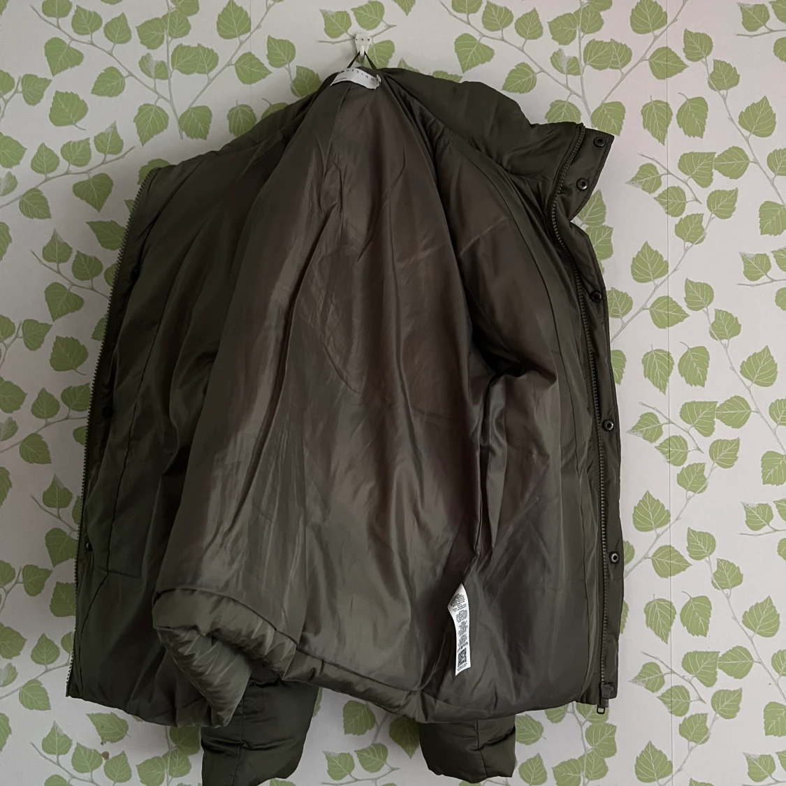 Grön puffer jacka - 90