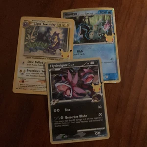 Celebrations promos - Pokémon kort - Tre celebrations promos i nyskick