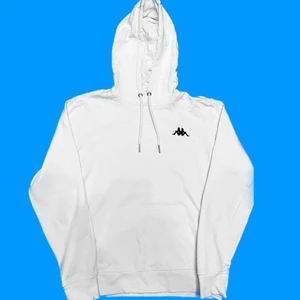 Kappa Hoodie  - Vit Kappa hoodie Skick 9/10 Storlek small