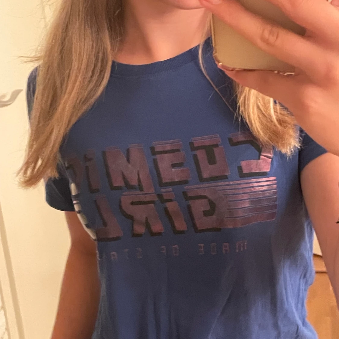 T shirt med tryck på