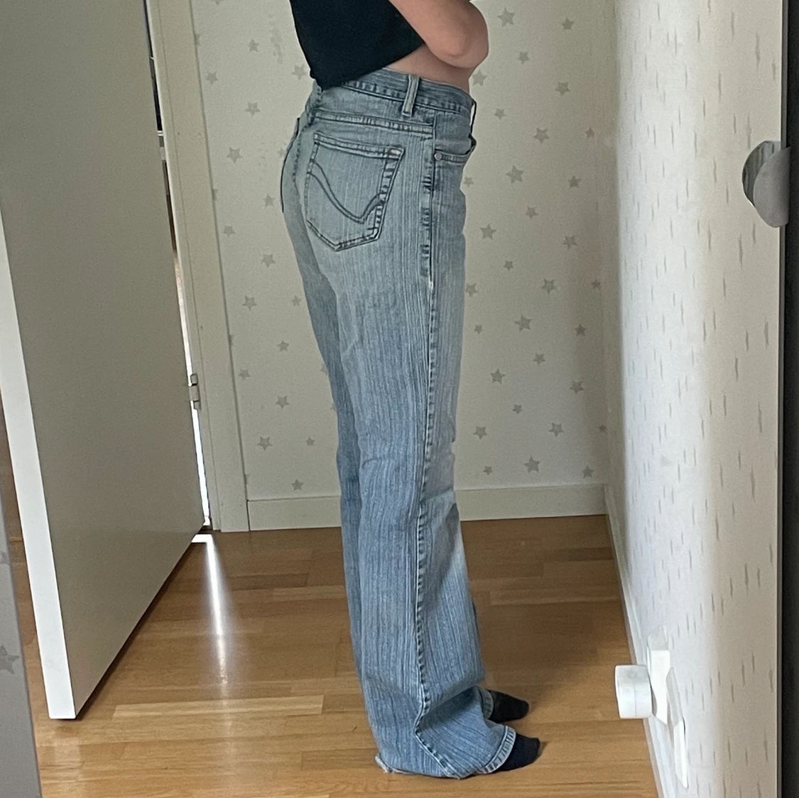 Lågmidjade jeans - 90