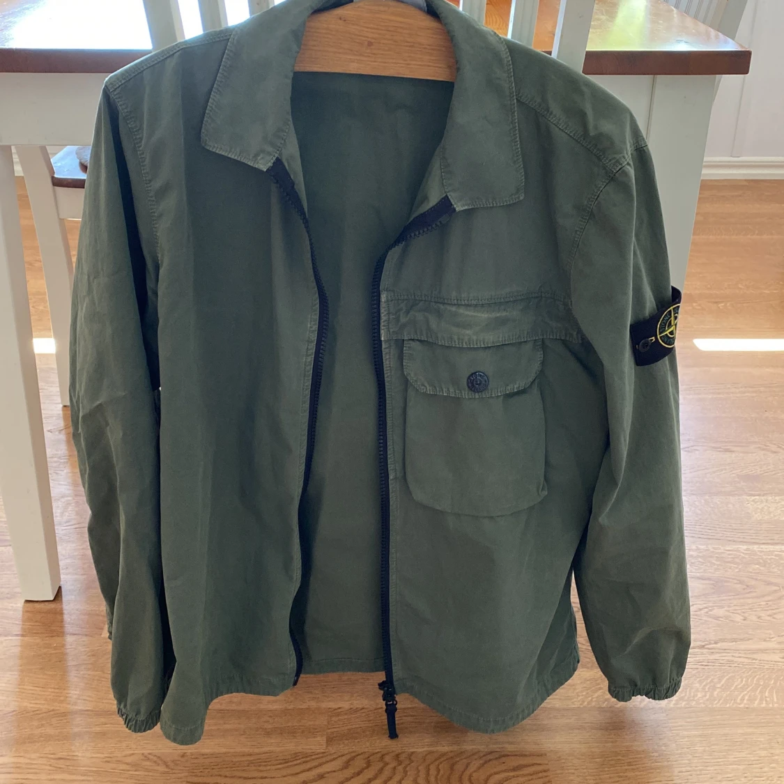 Stone island overshirt i storlek L