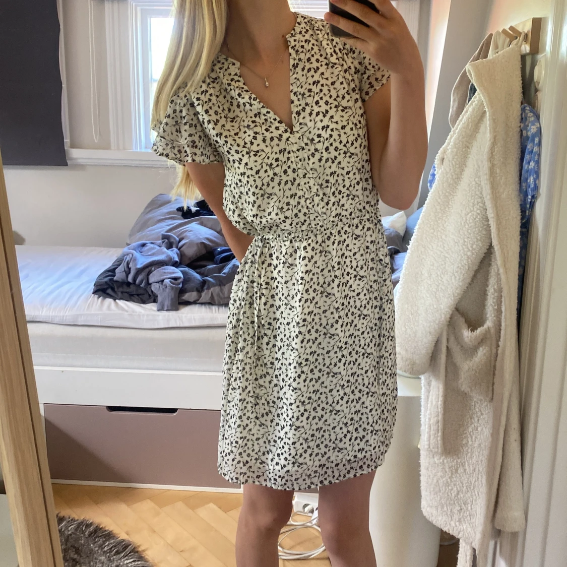 Blommig sommarklänning