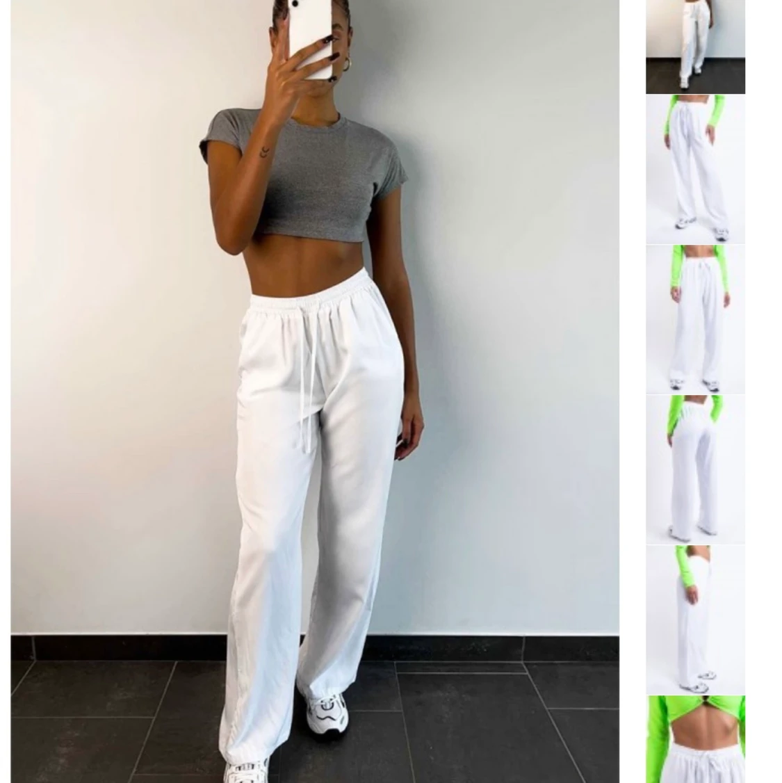 Vita Brooklyn byxor - 90