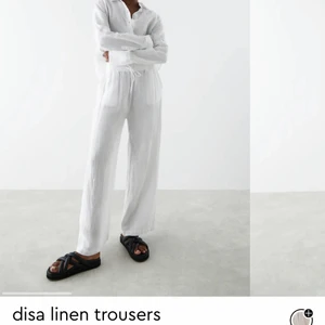 Linnebyxor - Vita linnebyxor från Ginatricot. Helt nya och oanvända, med prislapp kvar.