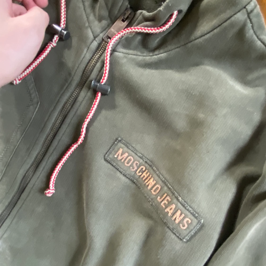 fet mochino jeans zip up  - 90