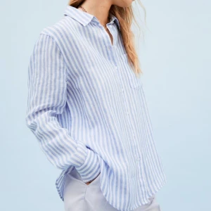 Randig skjorta - Fin randig linne skjorta ❤️