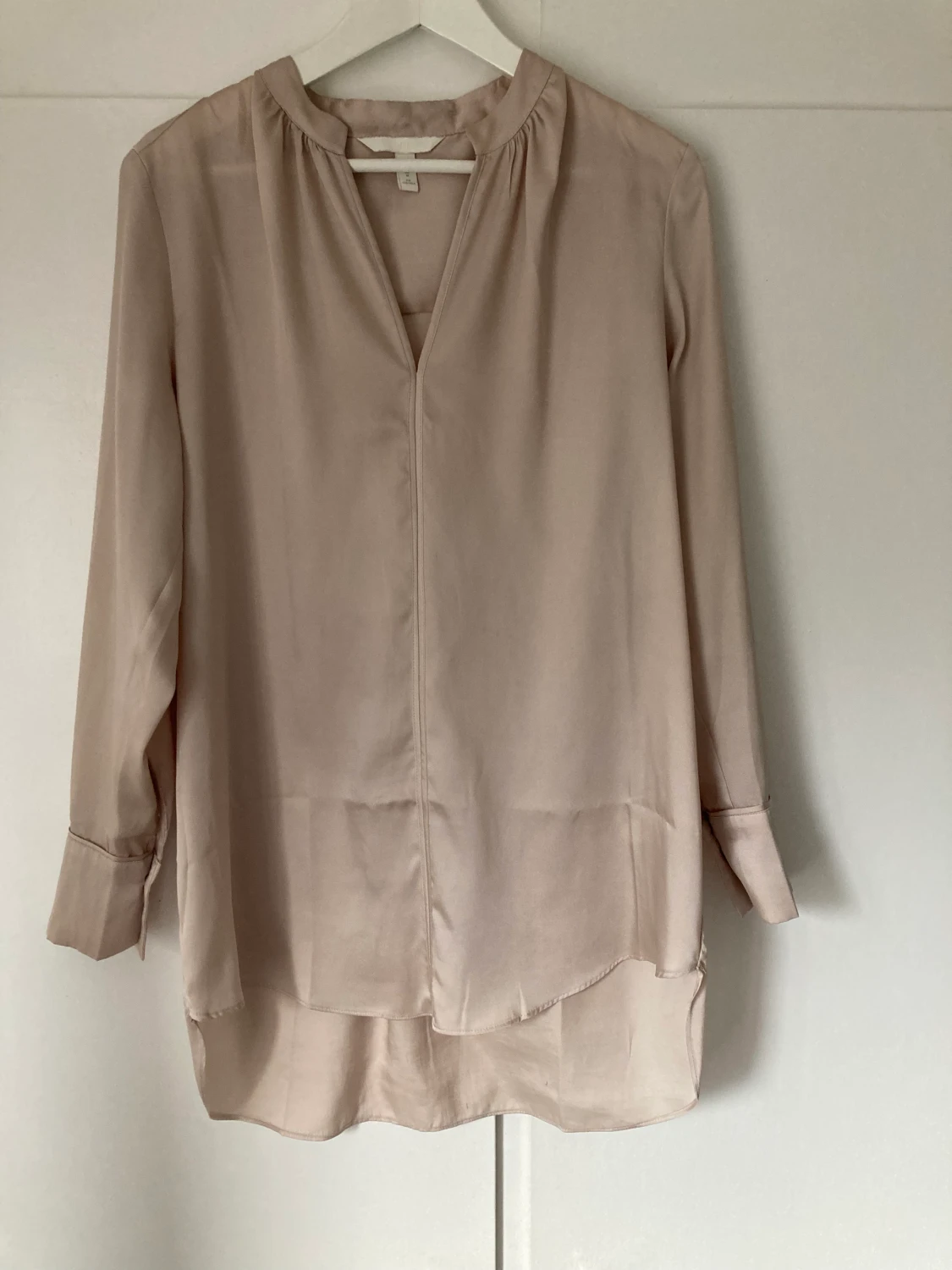 Beige blus