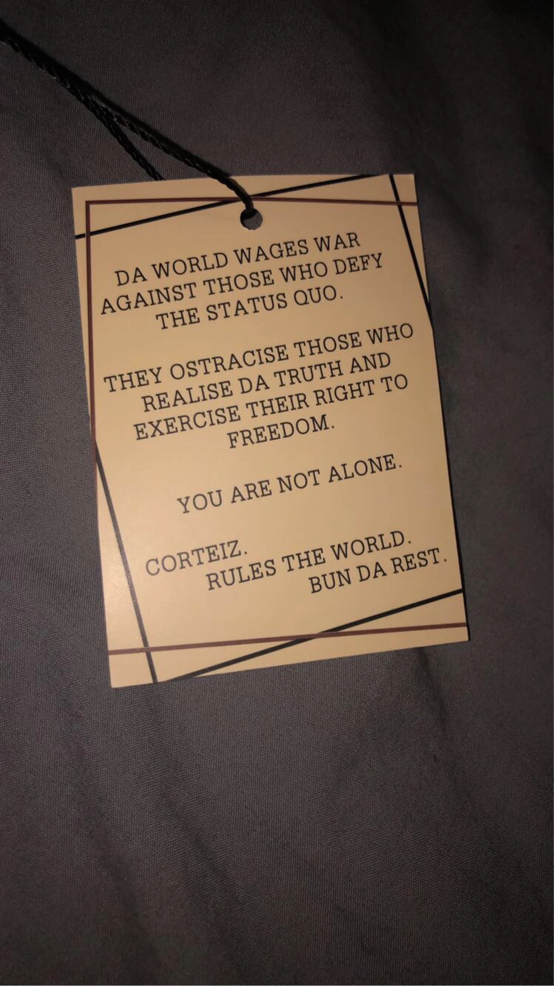 Corteiz mössa | blå/vit - 90