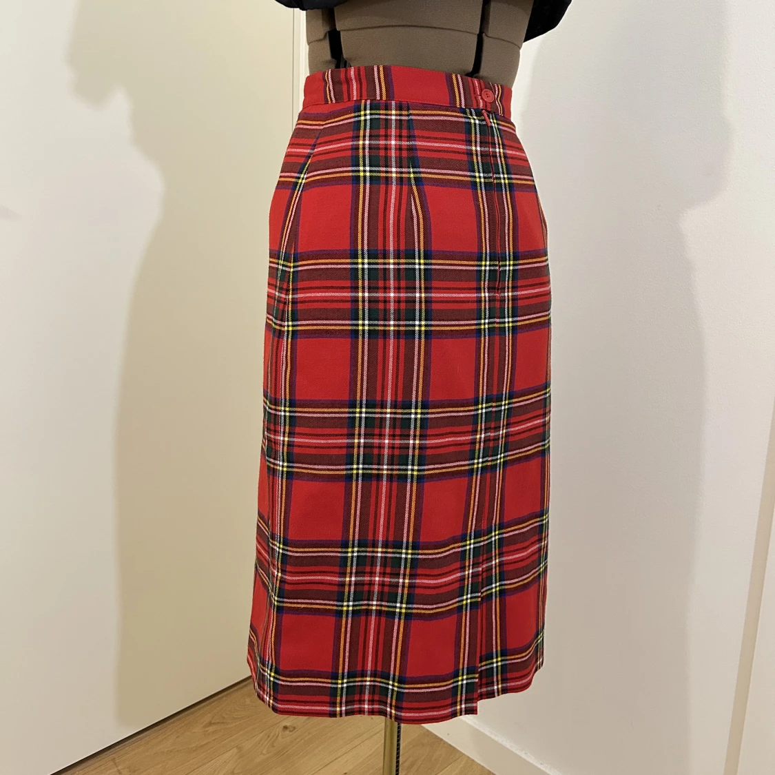 Vintage Rötrutig kjol - 91