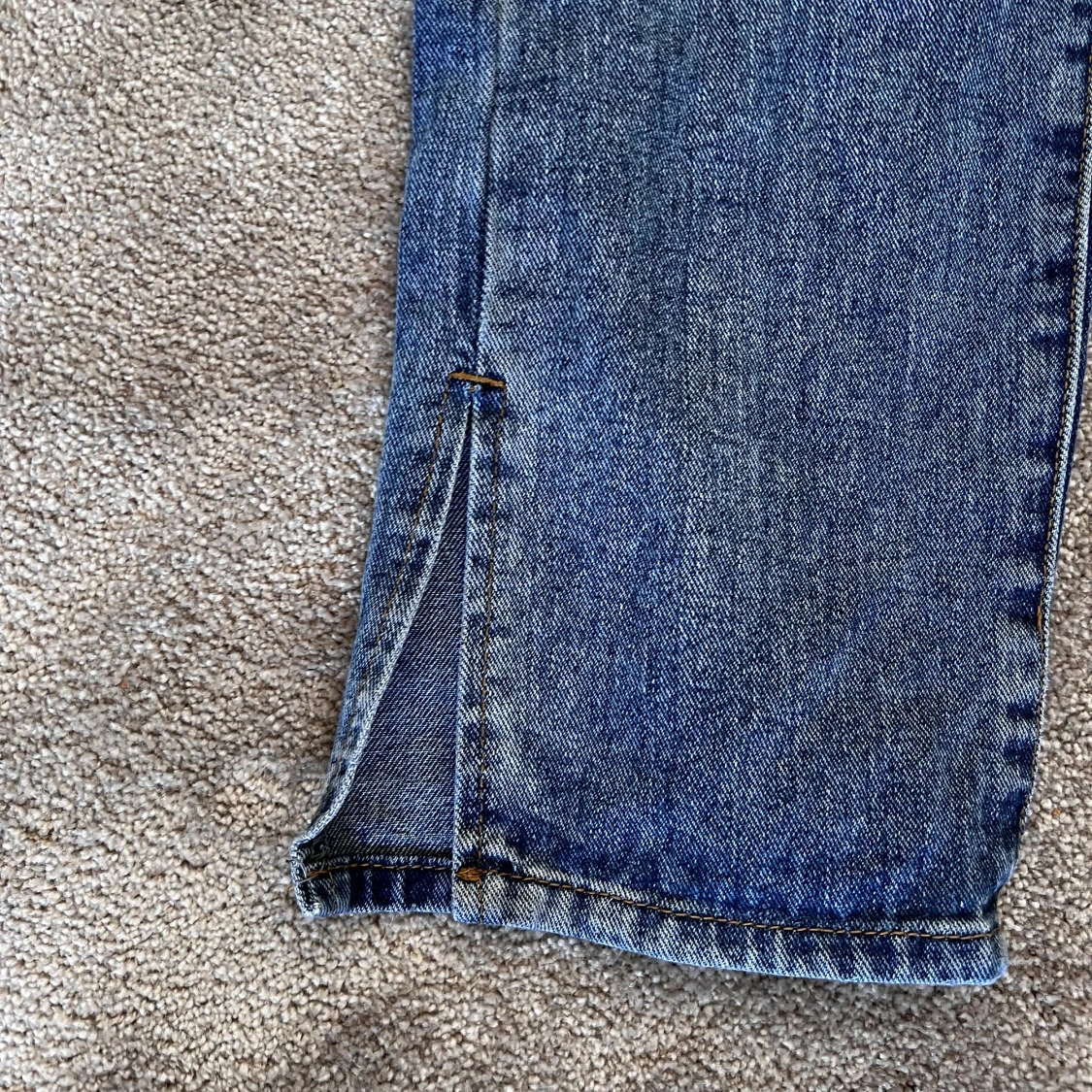 Jeans med slits - 90