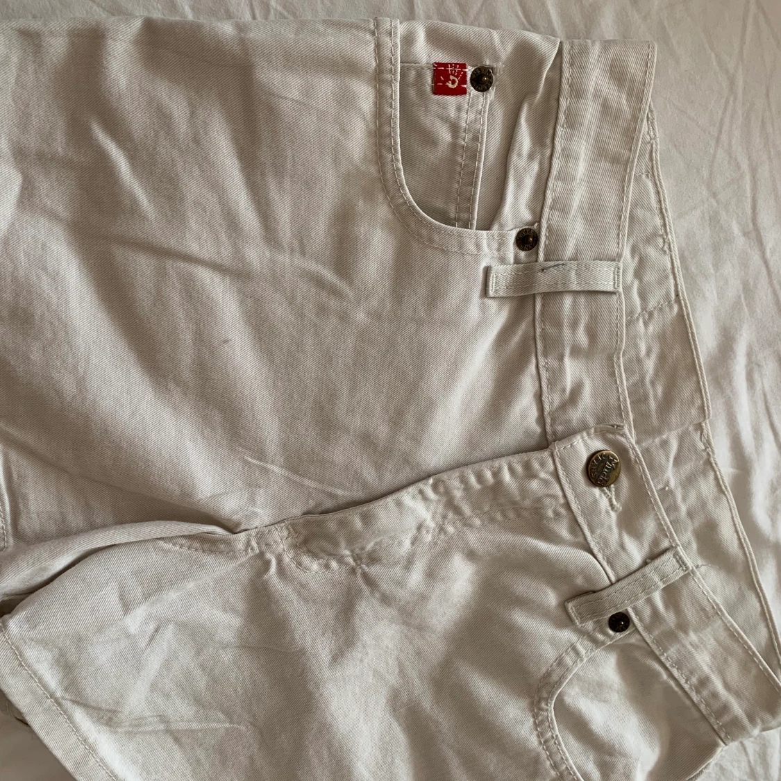 Vintage vit shorts  - 90