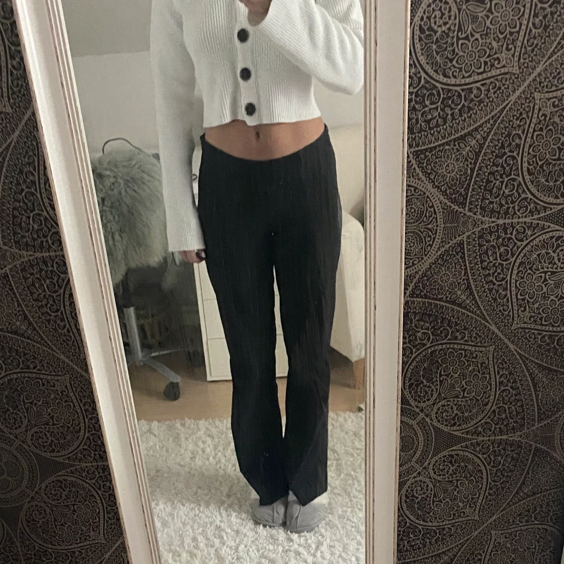 Randiga kostymbyxor  - 91