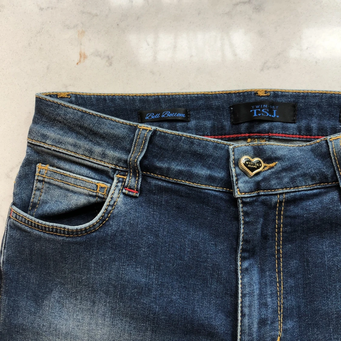 Lågmidjade Bootcut Jeans Twinset - 90