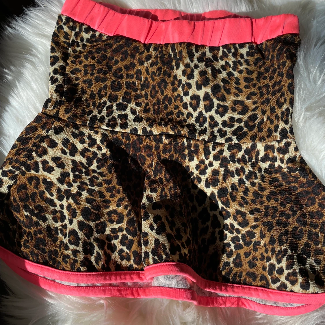 Leopardmönstrad topp - 90