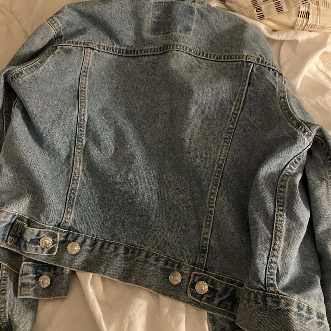 LJUS BLÅ JEANS JACKA - 91