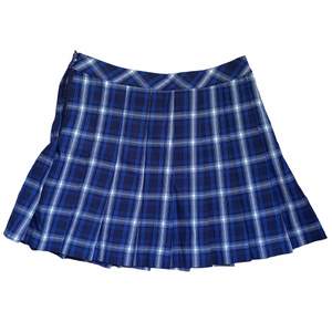 blå och vit rutig kjol köpt på H&M! endast provad, aldrig använd så är i nyskick 💖