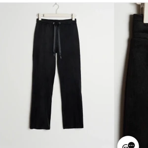 Svarta velour - Säljer dessa velour byxor pga att dom Nt kommer till användning , kan möta upp runt Borlänge/Hedemora osv, kan även Skickas 