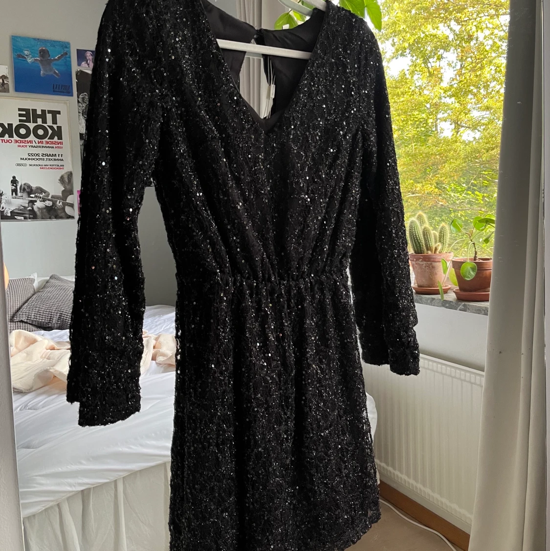 Glittrig cocktailklänning - 90