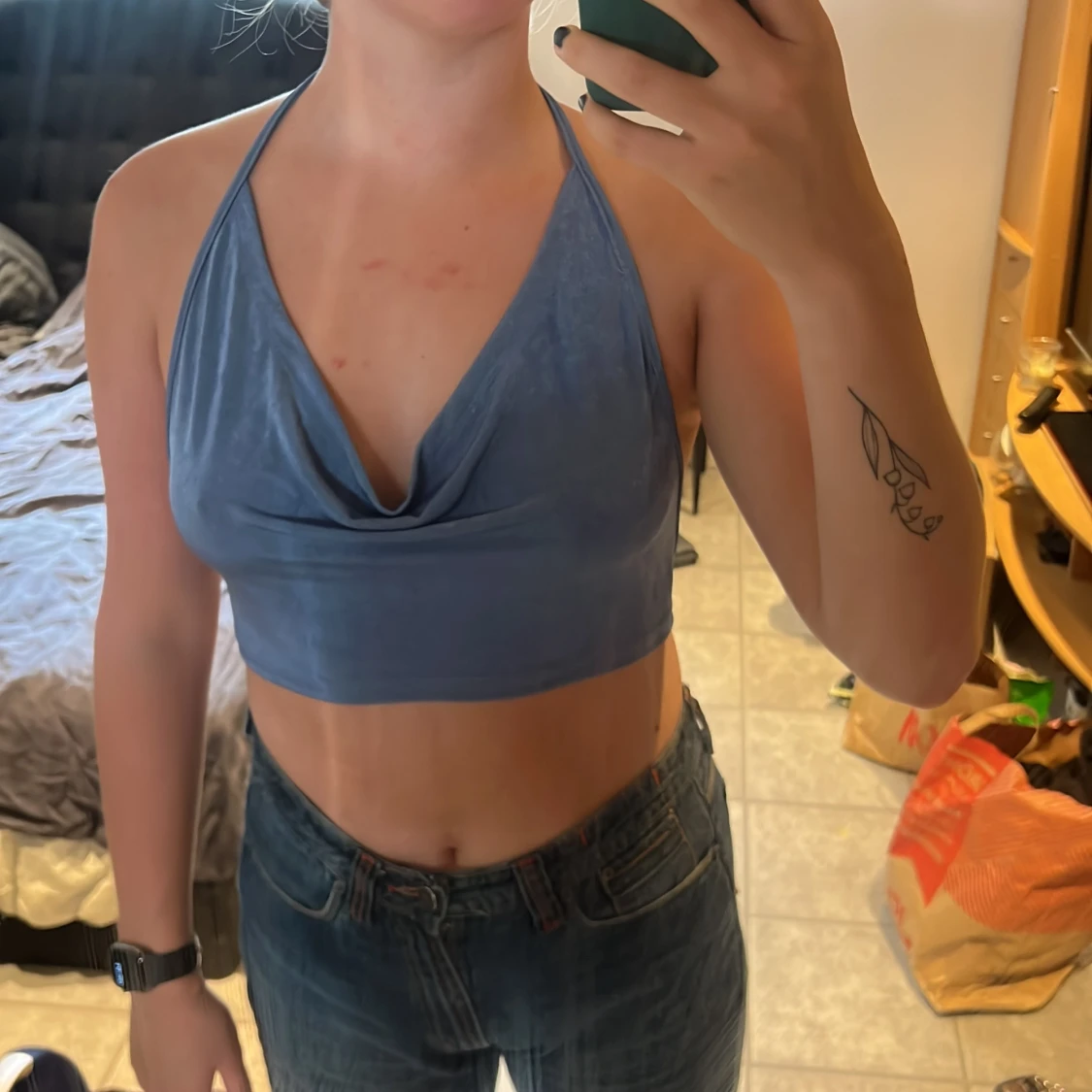 Halterneck festlinne 