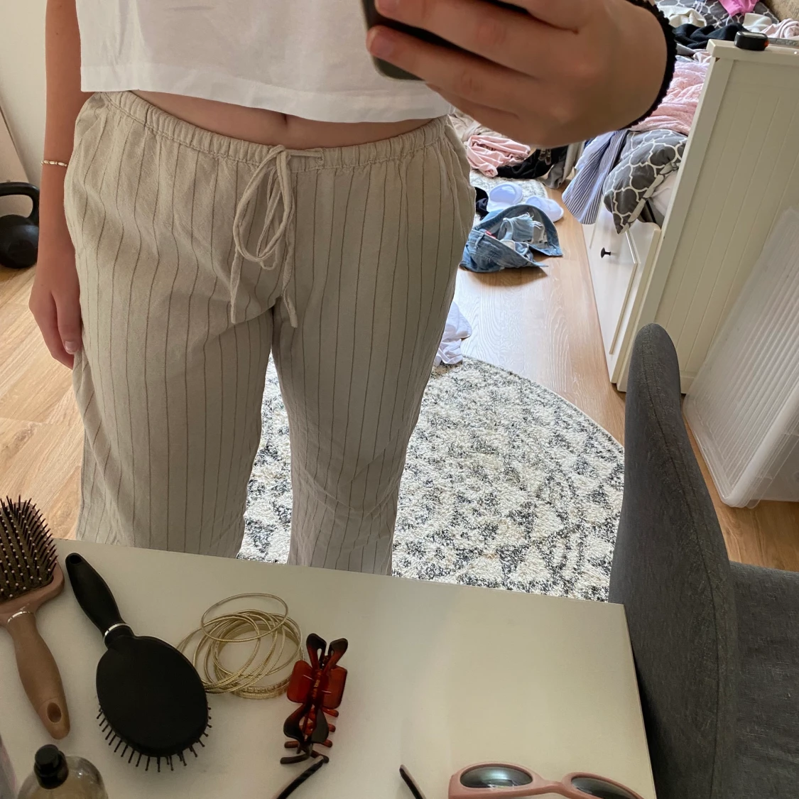 Linne brallor M - 90