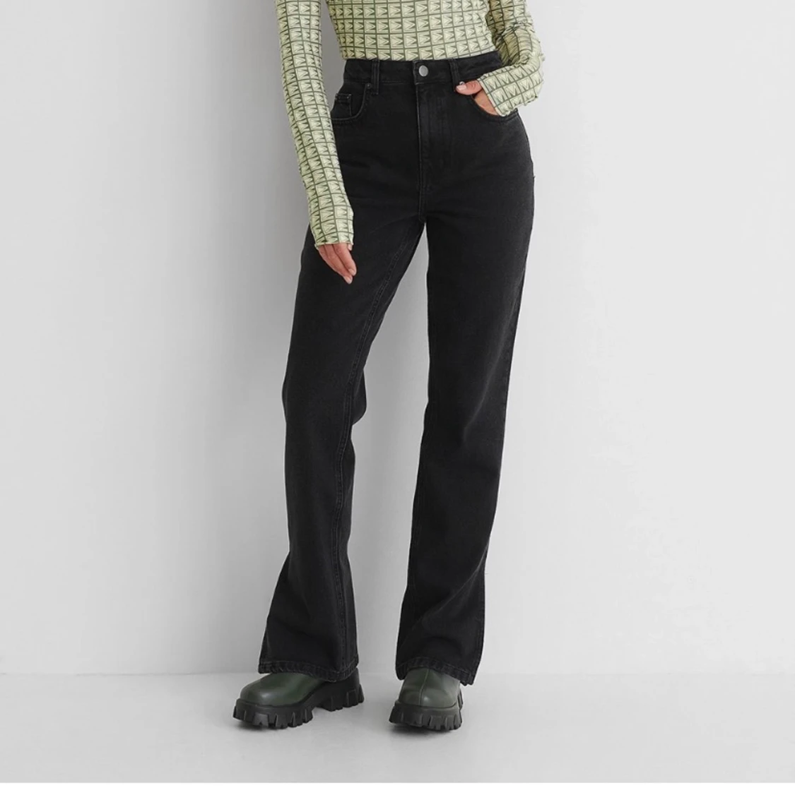 Nakd jeans med slits - 90