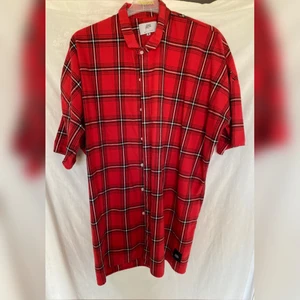 Oversized Skjorta - FRI FRAKT! Skön oversized flanellskjorta från sixth june Paris. storlek M (obs stor i passform) material 100% bomull