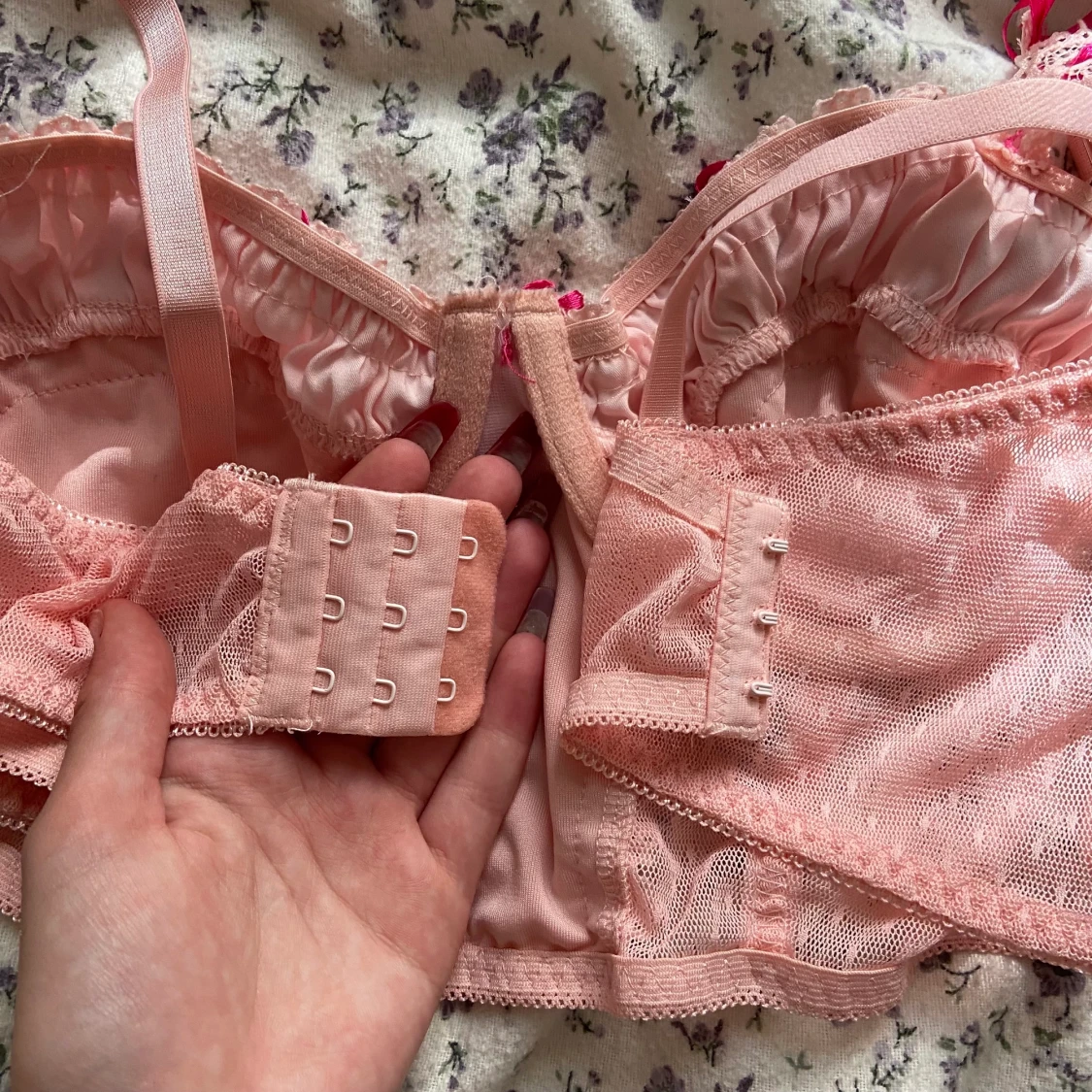 Rosa Korsett Topp - 91