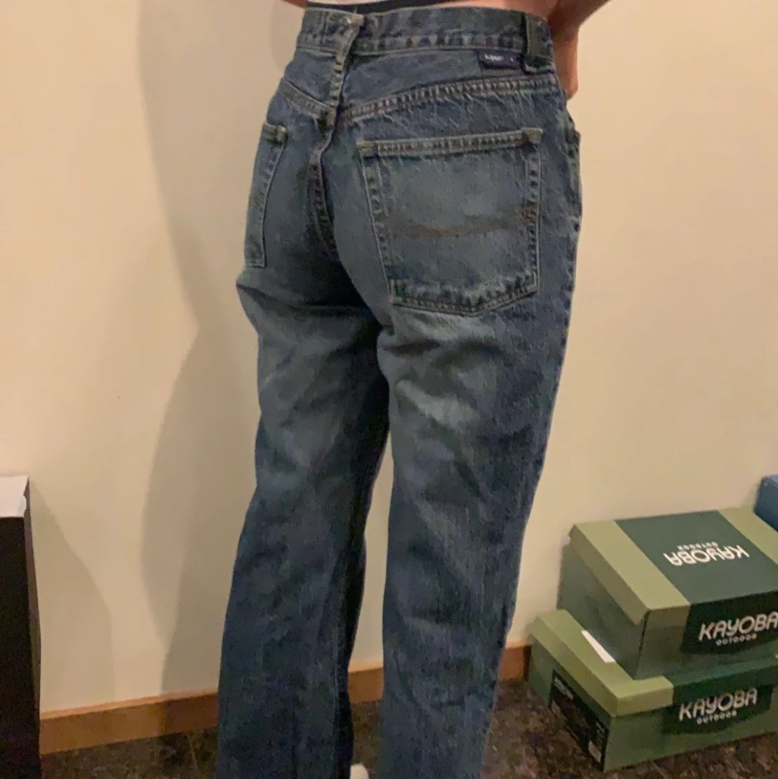 Lågmidjade jeans  - 90