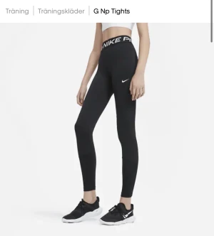 Nike pro tights - Säljer mina Nike pro tights. Skriv gärna via funderingar och annat🙂priset kan diskuteras.