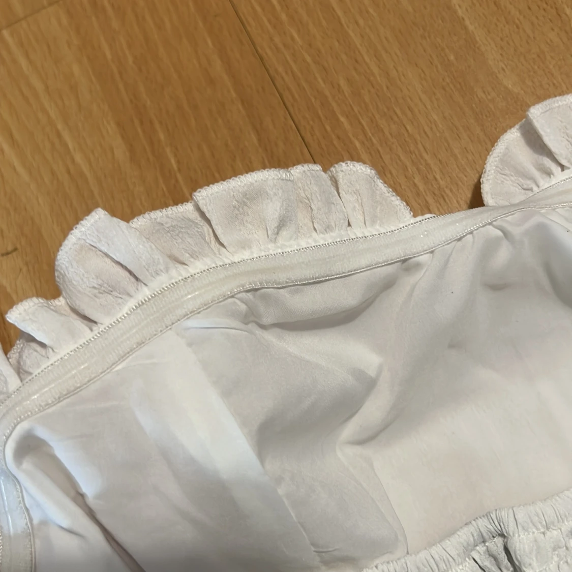 Superfin vit topp - 91