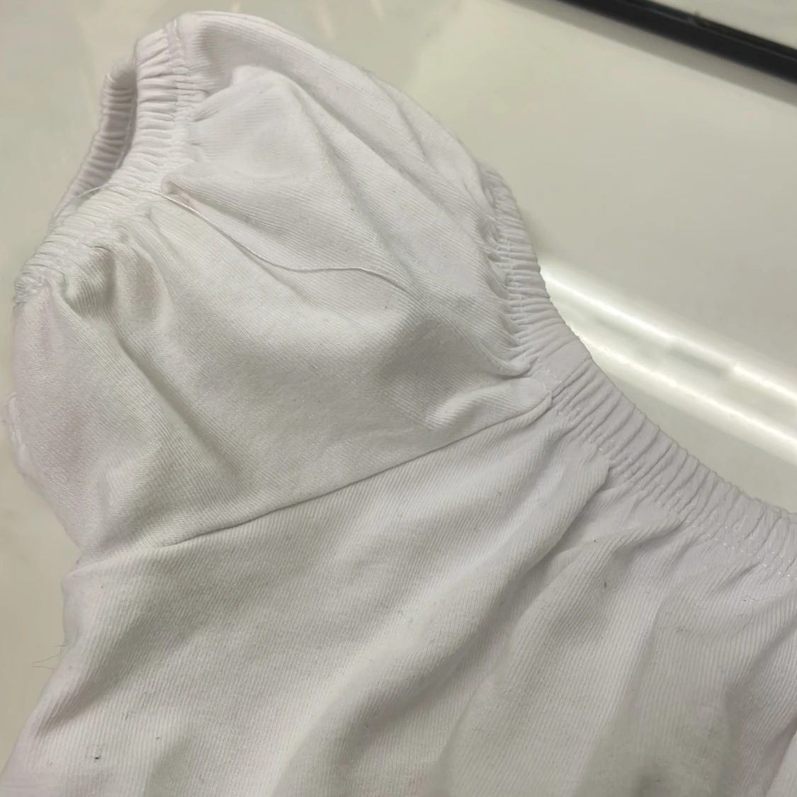 t-shirt med puff armar  - 90